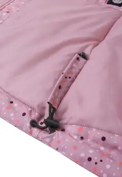 Reima lasten talvitakki Taipale - Grey Pink - 9