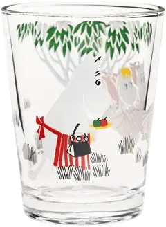 Moomin Arabia Finland Muumi juomalasi 22cl Loikoilua - 2