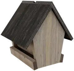 Lintulauta, vaalean harmaa, 21x21xx25 cm - 1