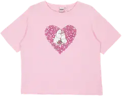 Muumi naisten shortsipyjama Eevi Ystävät 792 - Vaaleanpunainen - 2