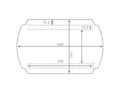 Keinun katoskangas, valkoinen - 2