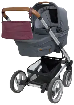 Lässig vaunulaukku Buggy Organizer punainen - 3