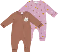 Ciraf vauvojen pyjama Miau 250B262903 2-pack - pink cat - 1