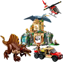 LEGO® Jurassic World Spinosauruksen ja Quetzalcoatlusin pako lentäen 76976 - 4
