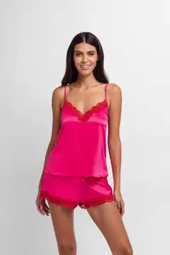 Dorina naisten yöasun toppi FXCA0020 - pink - 2
