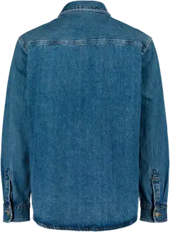 WKLY. miesten denimpaitatakki 194W312409 - DK INDIGO - 2