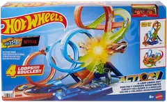 Hot Wheels Action 4-loop Crash Out -autorata - 4