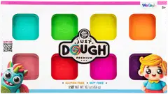Just Dough muovailuvaha kirkkaat värit 8 kpl 566 g - 1