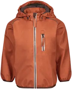 HC Outwear lasten softshell takki Beam ECO - Brick - 1