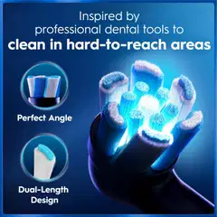 Oral-B iO5 Matt Black sähköhammasharja+matkakotelo+hammasharjateline - 12