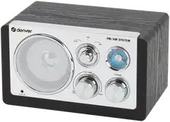 Denver radio TR-63B musta - 2
