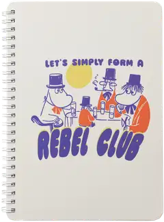 Moomin Arabia Muumi muistivihko Rebel Club - 1