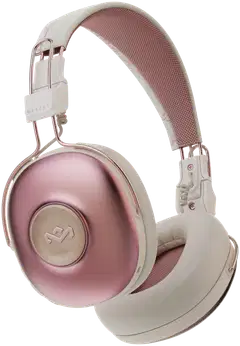 House of Marley langattomat sankakuulokkeet Positive Vibration Frequency, pinkki/puu - 1