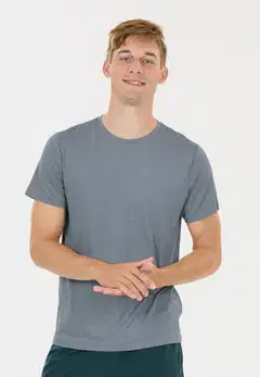 Endurance miesten lyhythihainen Abdon treenipaita - 2182 Flint Stone - 6