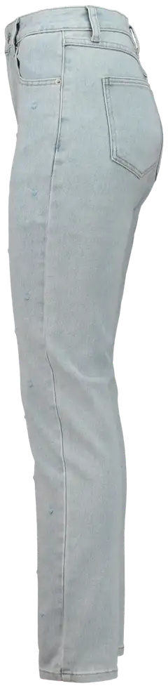 Hailys naisten farkut Am44our - lblue/blue heart - 2