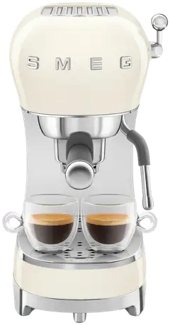 Smeg ECF02CREU espressokeitin, kermanvalkoinen - 4