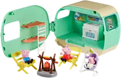Peppa Pig leikkisetti Kolme pientä possua ja matkailuvaunu - 2