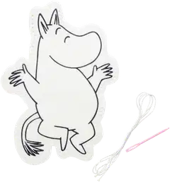 Muumi askartelu Martinex DIY ommeltavat huopahahmot - 4