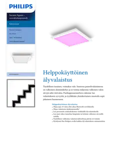 Philips Hue Surimu -paneelivalo 25W 2000-6500K 1760K pieni - 3