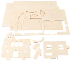 Creativ Company 3d-palapeli talo parveke miniatyyri - 4