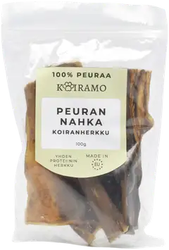 Peurannahka koiranherkku pureskeluun 100g Koiramo - 1
