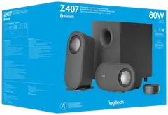 Logitech PC-kaiutin Z407 Bluetooth harmaa - 5