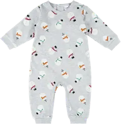 Ciraf vauvojen collegehaalari Lumiukko - snowman aop - 1
