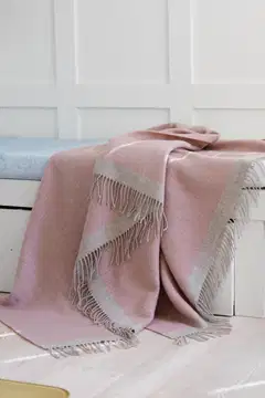Lapuan Kankurit huopa Rauha 130x180cm+haps. roosa-beige - 5