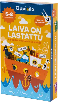 Oppi&ilo Laiva on lastattu -lautapeli 5-8 v - 1