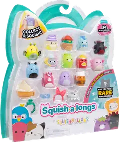 Squish-a-longs 2,5 cm hahmo 14 kpl S7 - 2