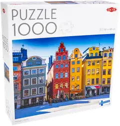 Tactic Palapeli Puzzle Lovers Stortorget in Sweden 1000 palaa - 3