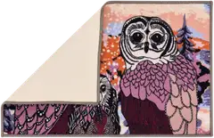 Vallila kynnysmatto Huhuu 50x80 cm terra - 2