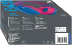 Logitech G435 LIGHTSPEED langattomat Bluetooth-pelikuulokkeet, sininen - 6