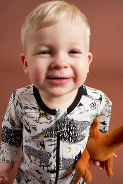 Muumi vauvojen pyjama Jääkarhu 593379 - valkoinen - 5