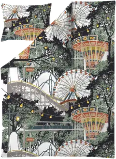 Vallila Lintsi pussilakana 150x210 cm - 1