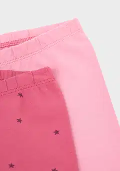 TEX lasten leggingsit I287662 2-pack - PINK DARK - 2