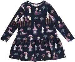 Martinex Muumi lasten mekko Tulvia 592696 - tummansininen - 1