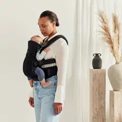 BabyBjörn vauvan vantoreppu varmony - 3d mesh, musta - 6