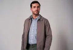 London Fog miesten pusakka 204L102603 - Fungi - 6