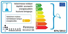 Sessak kattovalaisin Firmino kromattu - 2