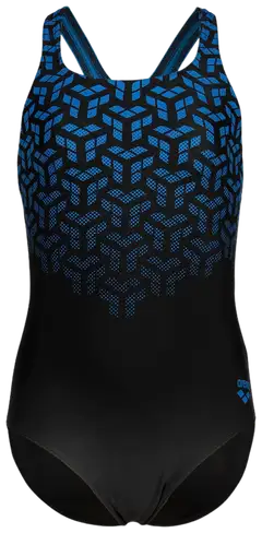 Arena lasten Kikko V Swim Pro Back uimapuku - Black-Blue China - 1