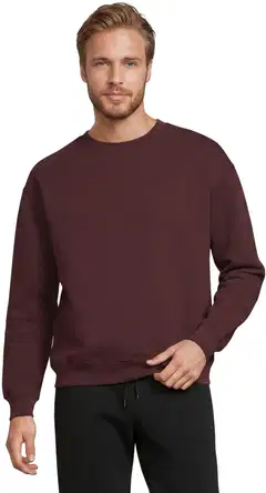 House miesten collegepusero 195HBNOS22 - Burgundy - 1