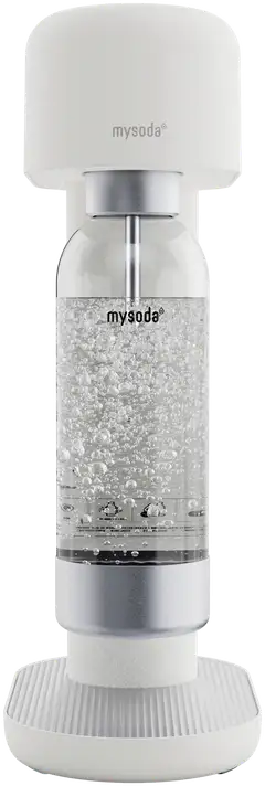 Mysoda Ruby 2 White Silver hiilihapotuslaite - 3