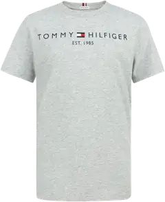 Tommy Hilfiger nuorten t-paita Essential - Light grey heather - 1