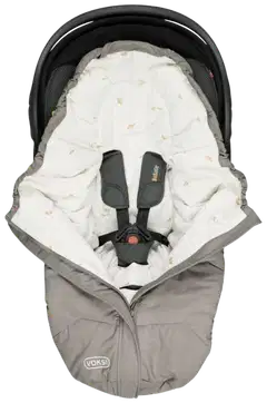 Voksi turvakaukalopussi Move Light beige - 4