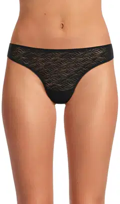 Actuelle naisten string-alushousut 210A082619 - BLACK - 1