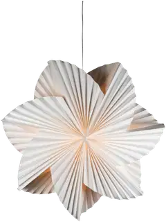 Konstsmide Paperitähti 5949-200, Hyrrä 80Cm Valkoinen, E14 sis. johtosarjan - 1