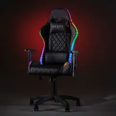 Kuura Gaming pelituoli RGB musta - 2