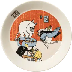 Moomin Arabia Muumi Lomakuumetta lautanen 19cm - 1