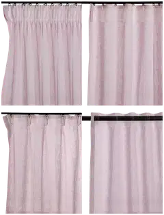 Hasta Malva XL valoa suodattava läpikuultava verho, laventeli - 4